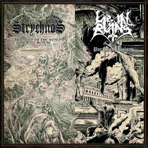 STRYCHNOS - Theodicy of the Seven Mile Scythe / LIE IN RUINS - Paralyzing Visions DIGI
